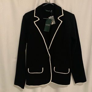 NWT Ralph Lauren sweater blazer. Medium